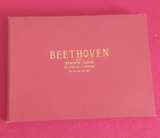Beethoven Libri Rilegati Antichi