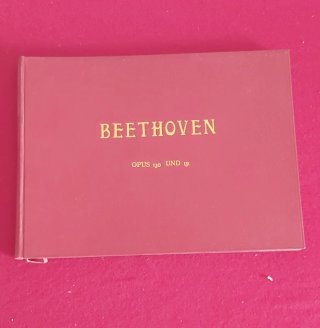 Beethoven Libri Rilegati Antichi