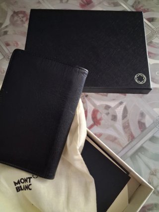 Portafoglio Montblanc nero