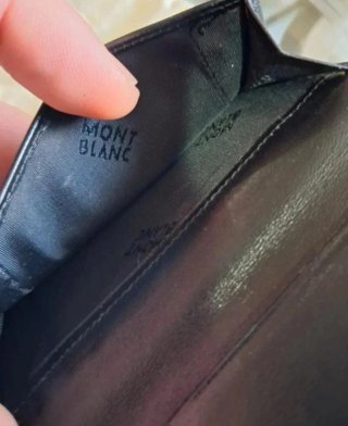 Portafoglio Montblanc nero