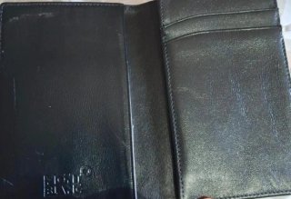 Portafoglio Montblanc nero