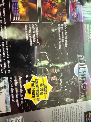 Final Fantasy VII Platinum PS1 RPG
