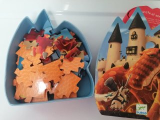 Puzzles Djeco (Dragón y Pirata)