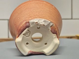 Maceta Kusamono Cerámica Rosa Beige