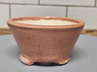 Maceta Kusamono Cerámica Rosa Beige