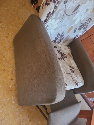 Sillón relax estampado floral
