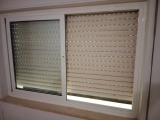 Ventana corredera aluminio blanca