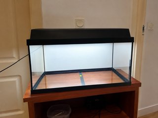 Pecera 55L Negra