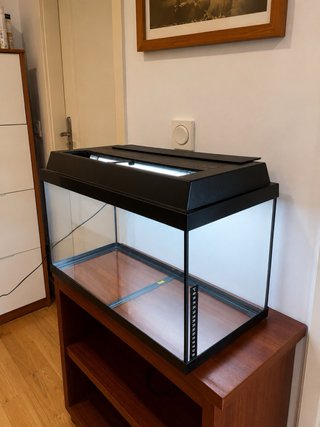 Pecera 55L Negra