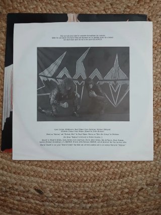 Vinilo SODOM - Obsessed by cruelty LP 1986 Aleman