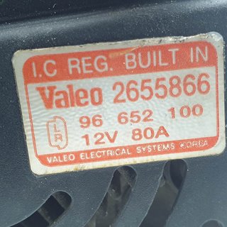 ALTERNADOR CHEVROLET CHEVROLET KALOS 2004-2009