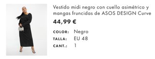 Vestido talla EU-50