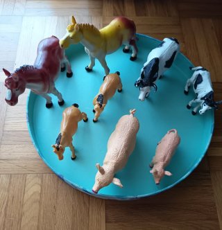 Pack animales de juguete