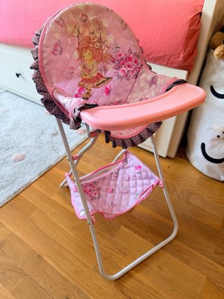 Silla de juguete para bebé rosa