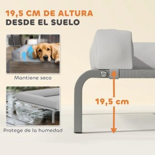 Cama elevada perros grande