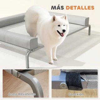 Cama elevada perros grande