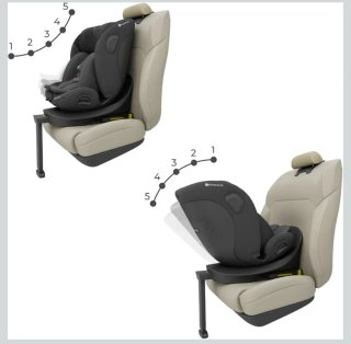 Kinderkraft I-360 2 PRO Silla de coche 40-150 cm