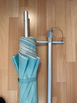 Sombrilla Playa Premium 200cm Rosca incorporada