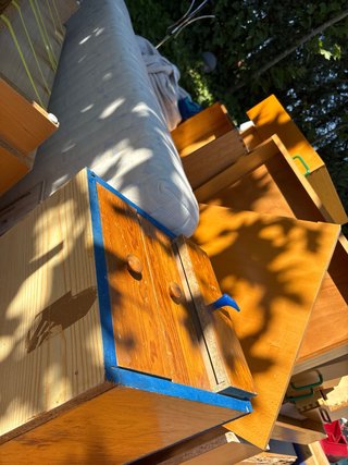 Muebles Madera Maciza 2 Dormitorios