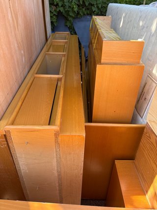 Muebles Madera Maciza 2 Dormitorios