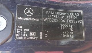 Elevalunas delantero derecho mercedes clase 281620