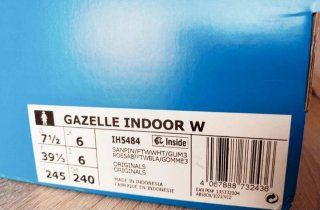 Adidas Gazelle indoor chica