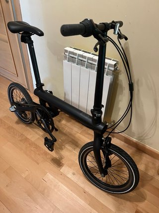 Bicicleta Paseo Plegable Negra