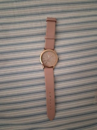 Orologi Quartz Rosa e Bianco