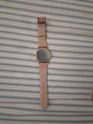 Orologi Quartz Rosa e Bianco