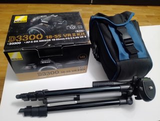 Kit Cámara Nikon D3300 + Objetivo 18-55mm