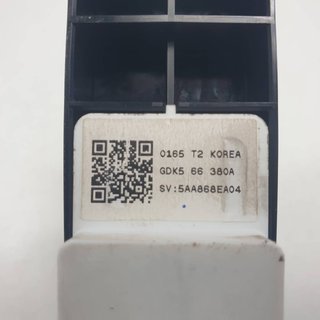 MANDO ELEVALUNAS TRASERO IZQUIERDO MAZDA MAZDA 6 KOMBI (GH) 2007-2012