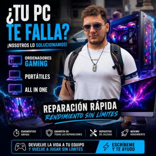 Servicio reparación Ordenadores