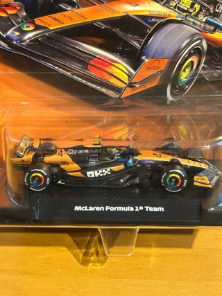 Hotwheels mclaren f1 team #4 L. Norris - 1:64 2025