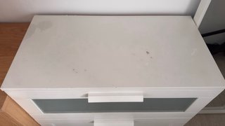 Comoda cassettiera IKEA BRIMNES bianca