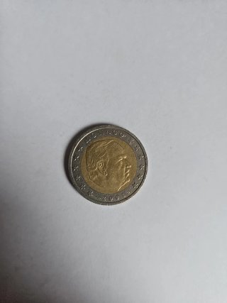 2 euros Mónaco 2001