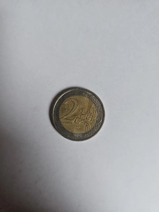 2 euros Mónaco 2001