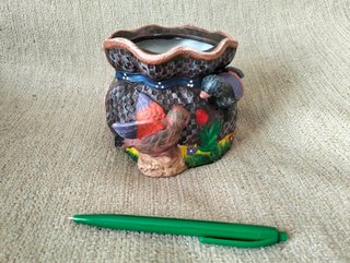 Lote de 8 piezas de cerámica artesanal