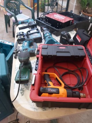 Herramientas de construcción de la marca Makita