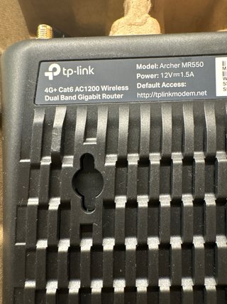 TP-Link Archer MR550 - Router 4G+ LTE SIM, WiFi 5