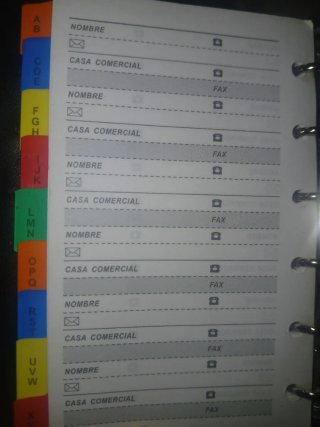 Agenda roja