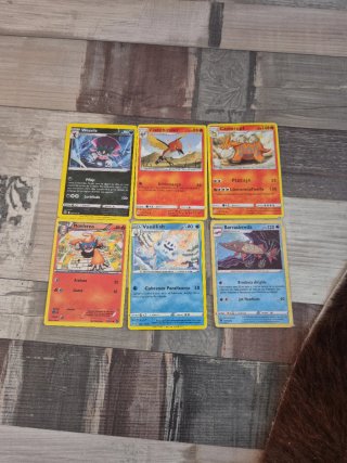 Lote 6 Cartas Pokémon Fase 1