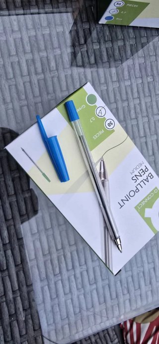 Bolígrafos Q-Connect Azul (50 uds)