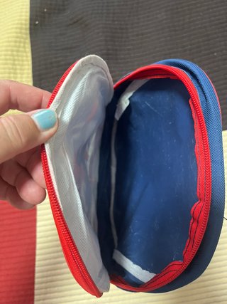 Cartera Spiderman Azul y Roja