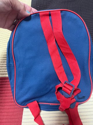 Cartera Spiderman Azul y Roja