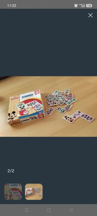 Lote de puzzles y dominó