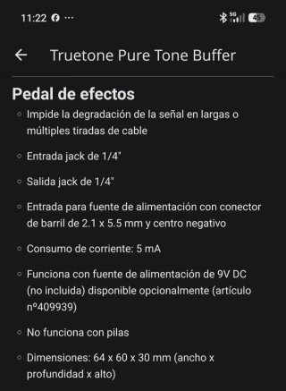 Filtro Señal Pure Tone