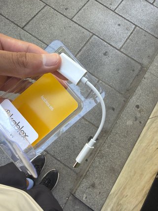 Adaptador Kablex Lightning a USB C  sin uso