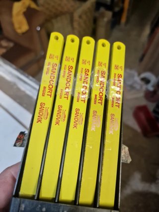 Estuche Hojas Sierra Sandvik 100uds