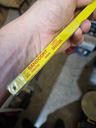 Estuche Hojas Sierra Sandvik 100uds
