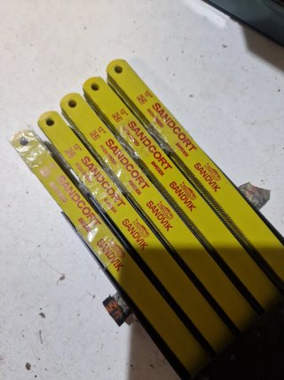 Estuche Hojas Sierra Sandvik 100uds